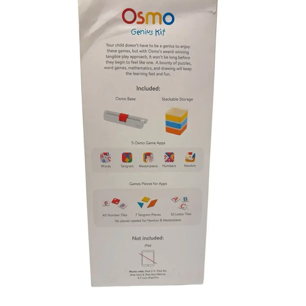 Osmo‎ Genius Kit Learning System Complete Educational Toy Ages 5-12